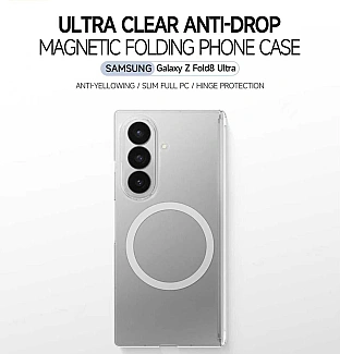 قاب بلو کریستالی Blueo Ultra clear anti- drop magnetic folding